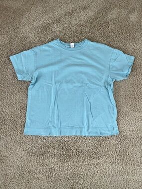 Old Navy Light Blue vintage Short Sleeve Tee